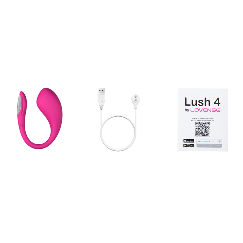 Lovense - Lush 4 App-Controlled G-Spot Egg Vibrator