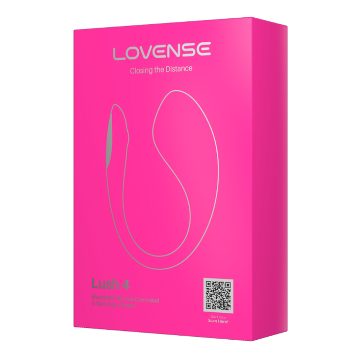 Lovense - Lush 4 App-Controlled G-Spot Egg Vibrator