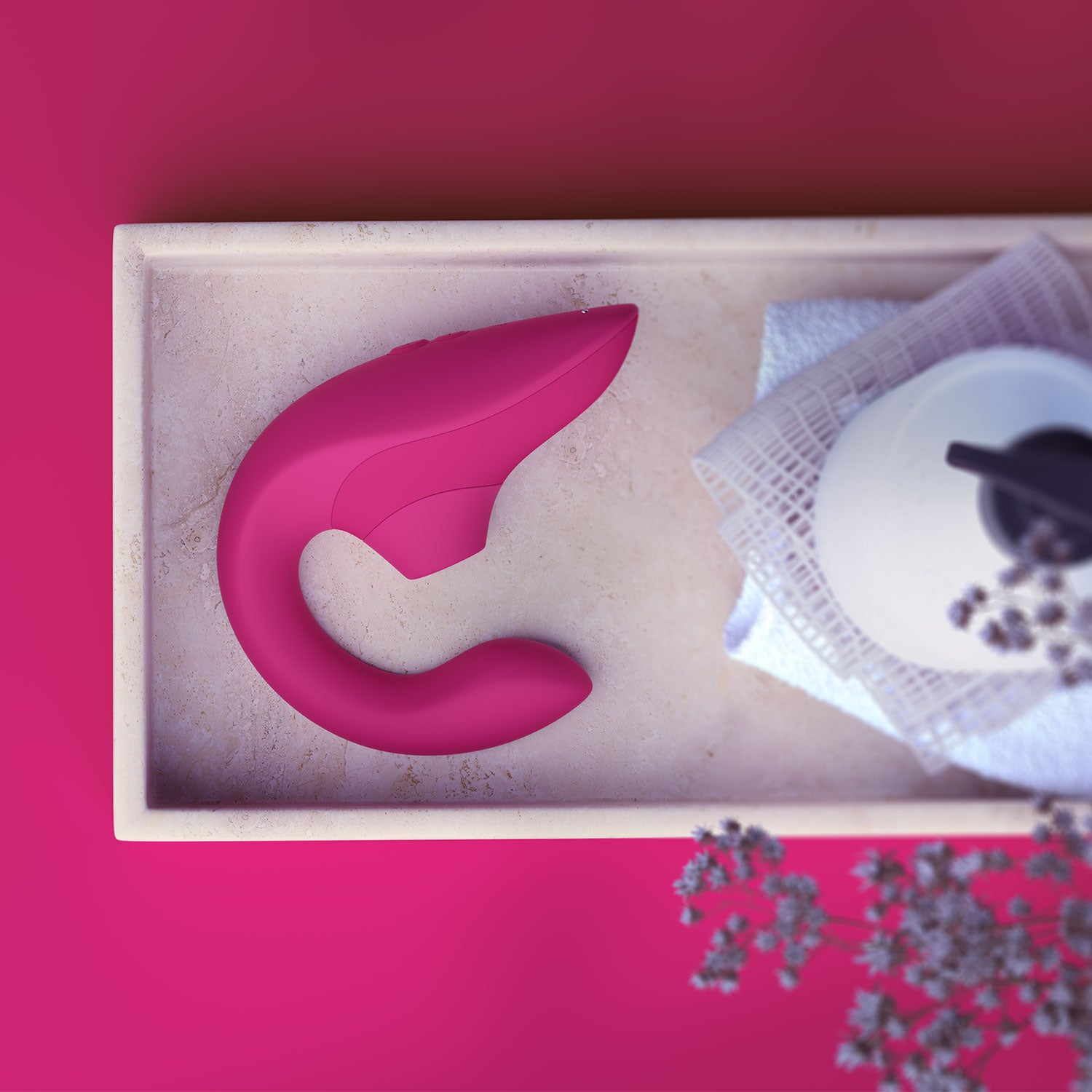 Womanizer - Blend Rabbit Vibrator with Pleasure Air Technology
