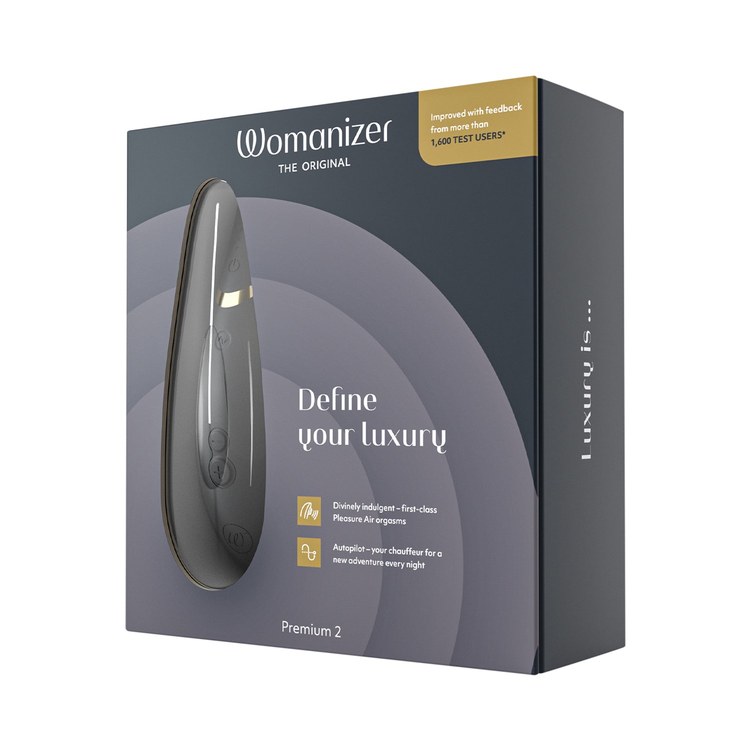 Womanizer - Premium 2 Silicone Rechargeable Clitoral Stimulator