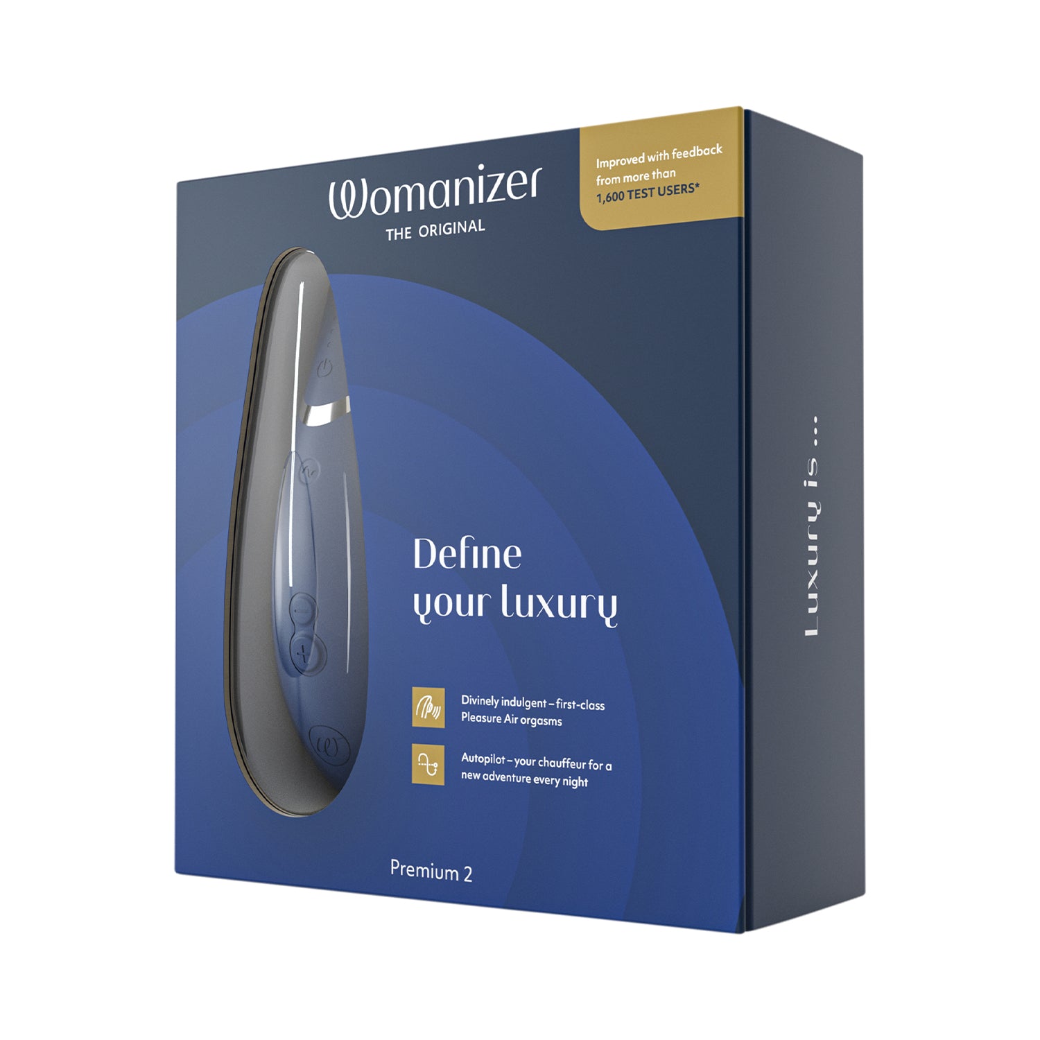 Womanizer - Premium 2 Silicone Rechargeable Clitoral Stimulator