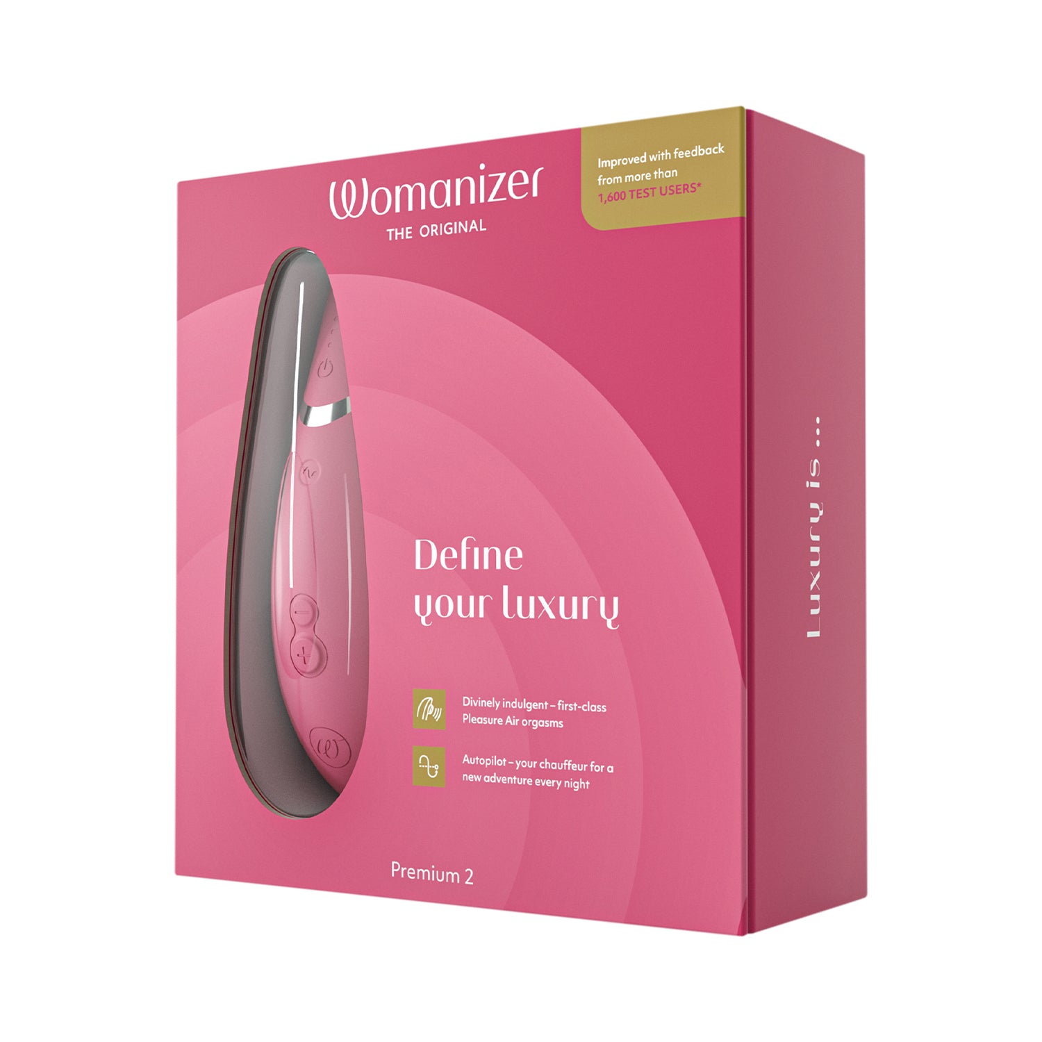 Womanizer - Premium 2 Silicone Rechargeable Clitoral Stimulator