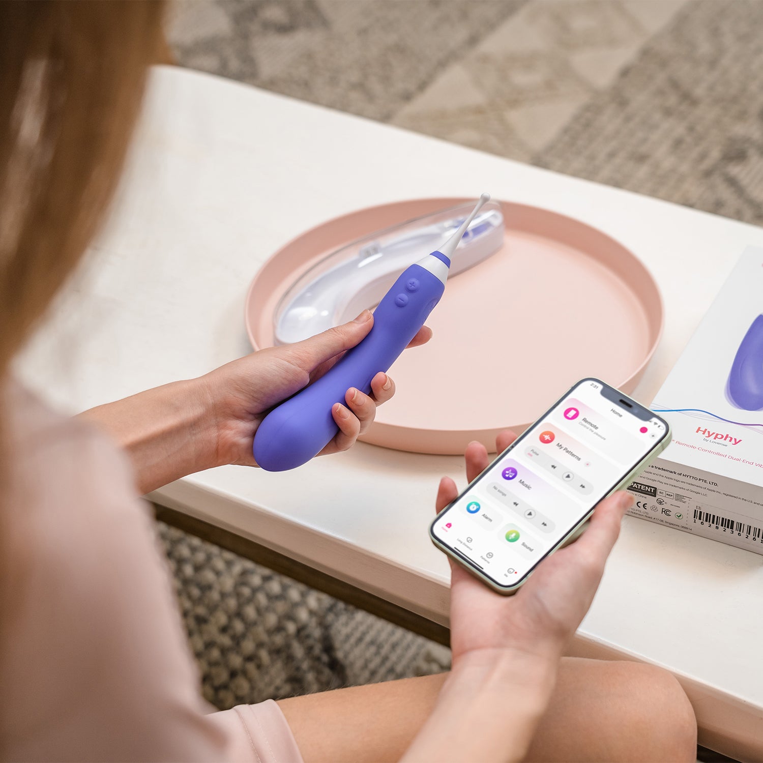 Lovense - Hyphy Dual End High Frequency Vibrator