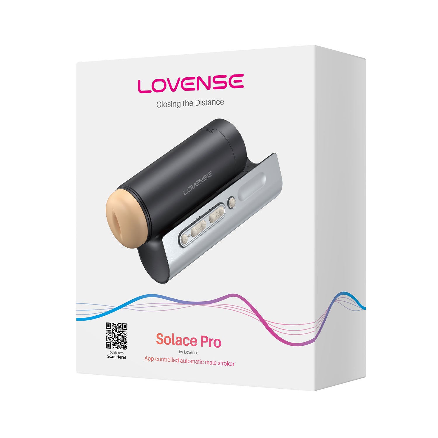 Lovense - Solace Pro AI-Powered Remote Control Thrusting Male Masturbator