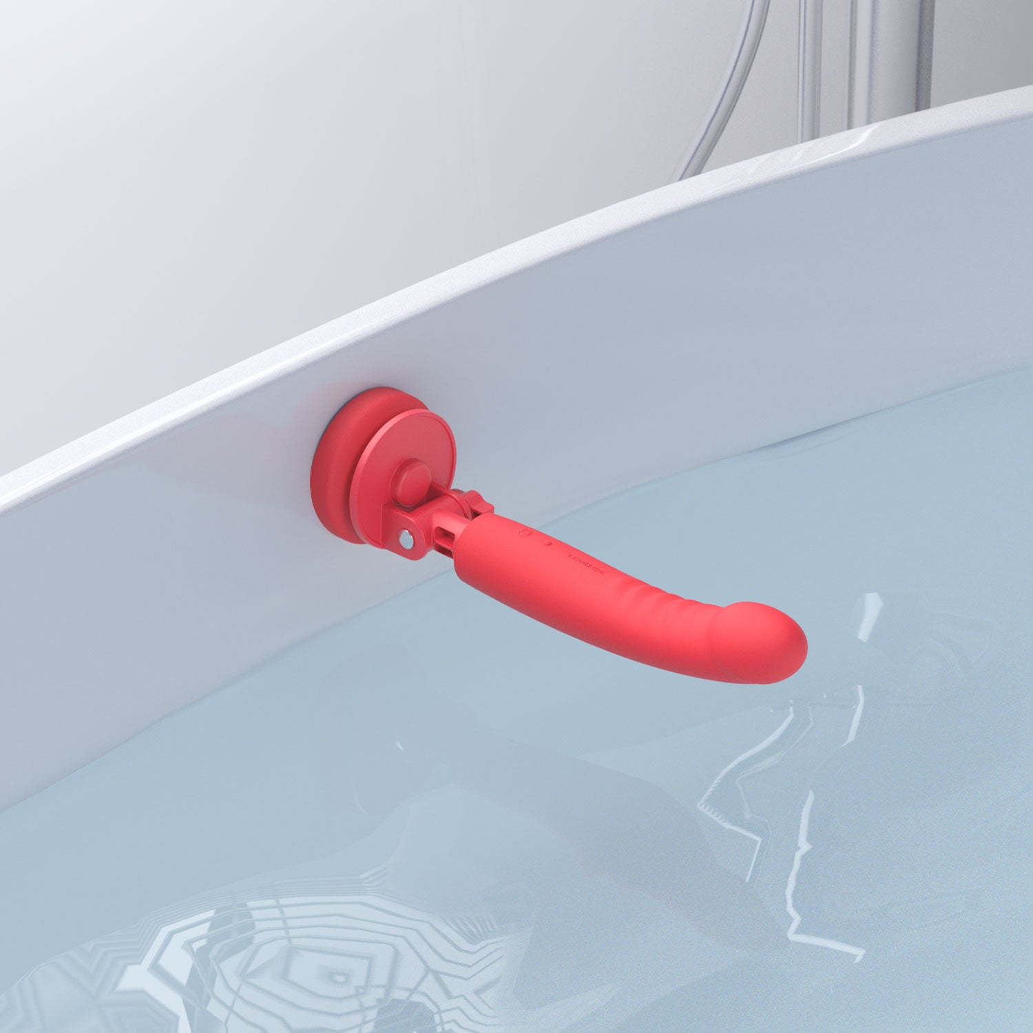 Lovense - Mission 2 App-Controlled Touch Sensitive Suction Cup Dildo