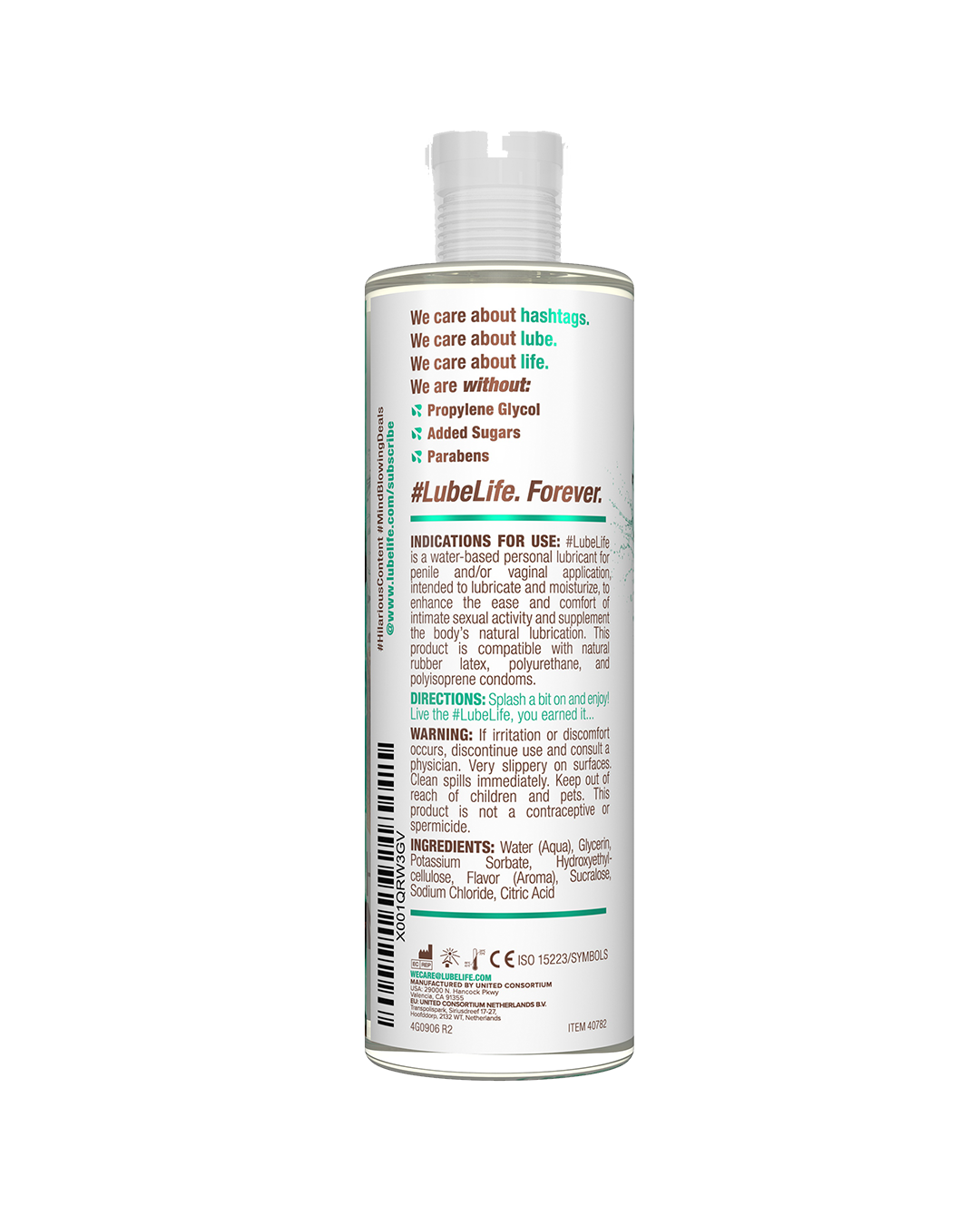 #LubeLife | Mint Chocolate Chip Flavored Water-based Lubricant