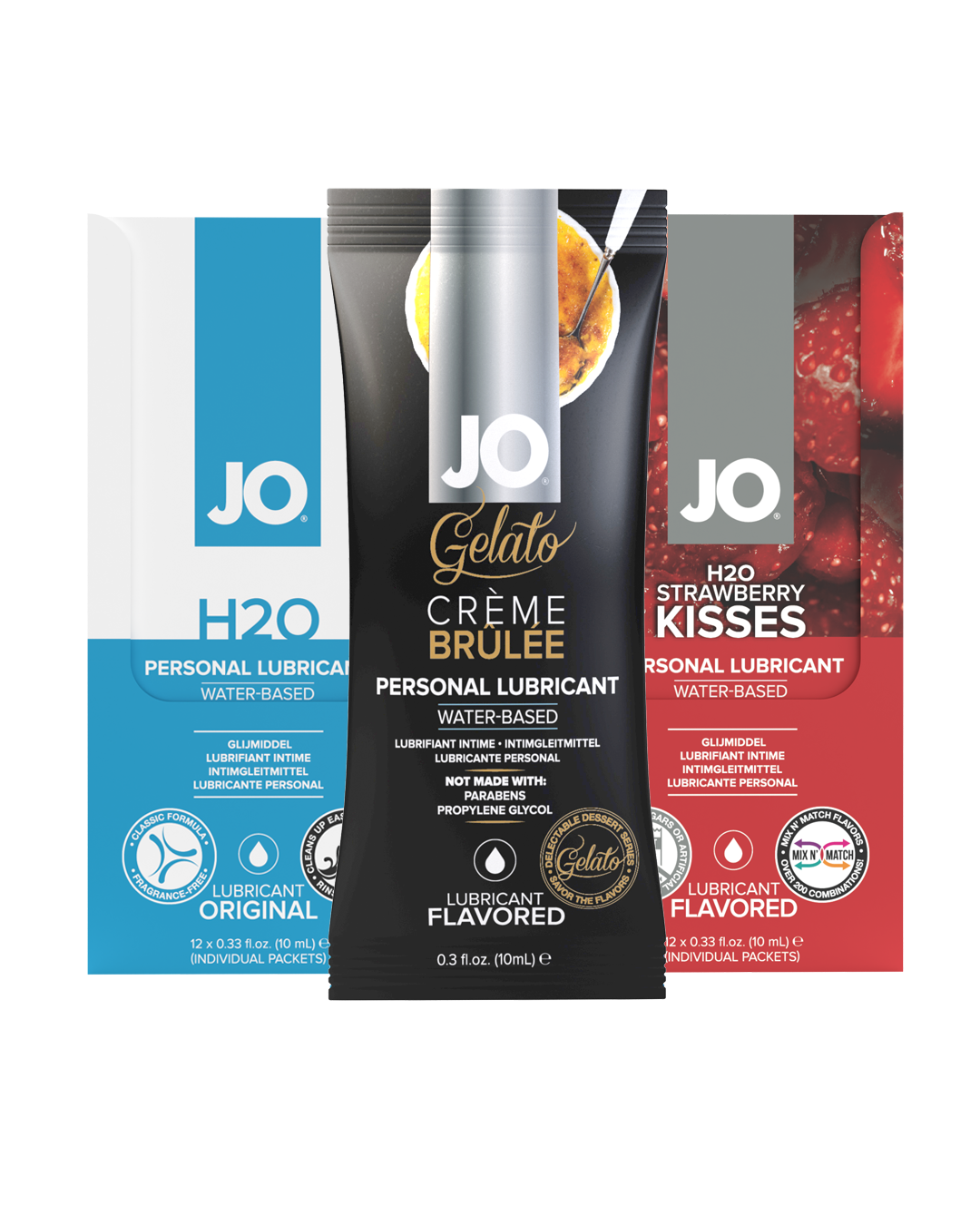 System JO | 3-Pack Lubricant Sampler