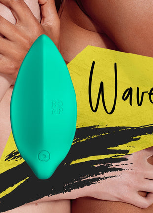 Romp - Wave Rechargeable Silicone Clitoral Vibrator