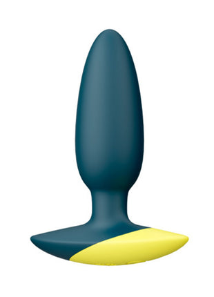 Romp - Bass Rechargeable Vibrating Anal Plug (Blue)