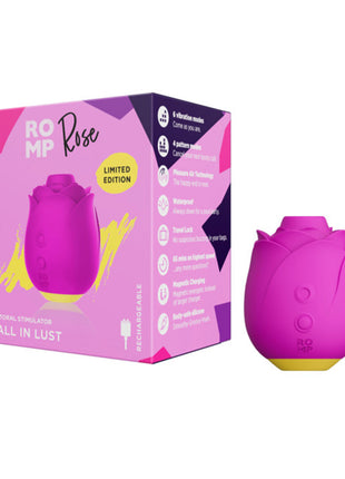 Romp - Rose Rechargeable Clitoral Stimulator Fall in Lust (Violet)