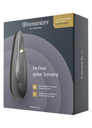Womanizer - Premium 2 Silicone Rechargeable Clitoral Stimulator
