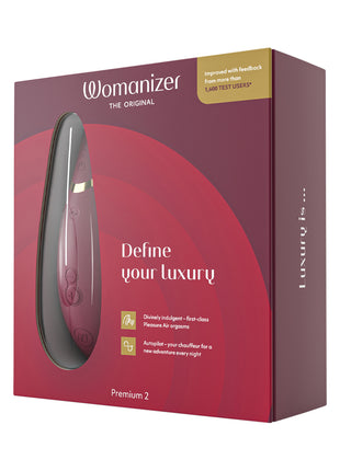 Womanizer - Premium 2 Silicone Rechargeable Clitoral Stimulator