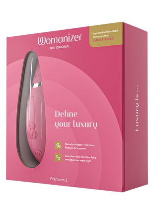 Womanizer - Premium 2 Silicone Rechargeable Clitoral Stimulator