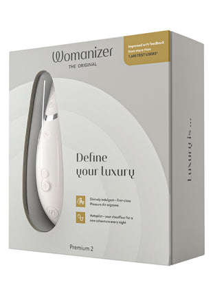 Womanizer - Premium 2 Silicone Rechargeable Clitoral Stimulator