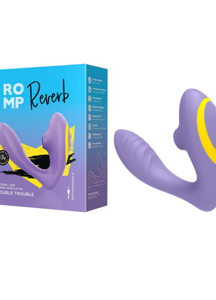 Romp - Reverb Dual Stimulation Rabbit Vibrator with Pleasure Air Technology