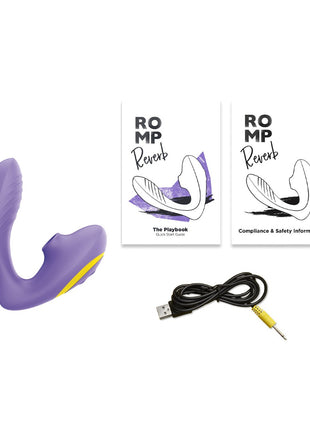 Romp - Reverb Dual Stimulation Rabbit Vibrator with Pleasure Air Technology