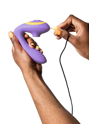 Romp - Reverb Dual Stimulation Rabbit Vibrator with Pleasure Air Technology