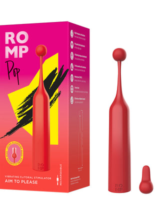 Romp - Pop Aim to Please Silicone Clitoral Stimulator and Pinpoint Vibrator