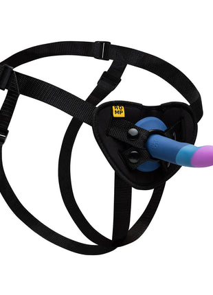 ROMP - Piccolo Hit The Right Note 5.5-inch Pegging Kit with Dildo and Harness