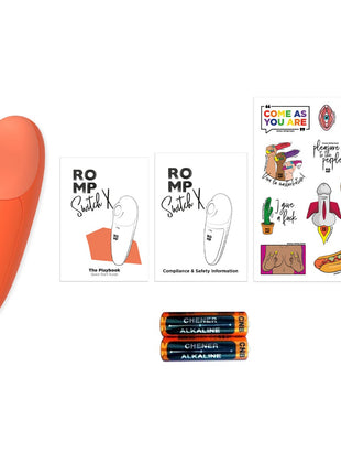 ROMP - Switch X Clitoral Stimulator with Pleasure Air Technology
