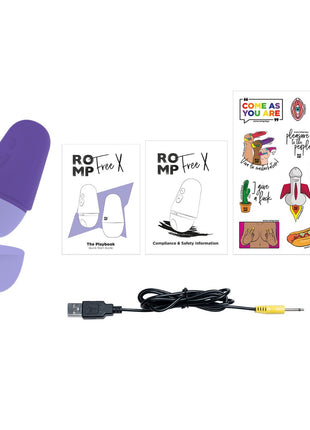 ROMP - Free X Rechargeable Clitoral Stimulator Liberate Your Lust