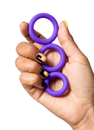 ROMP - Remix Trio 3-piece Silicone Cock Ring