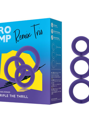 ROMP - Remix Trio 3-piece Silicone Cock Ring