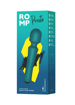 ROMP - Presto Powerful Silicone Vibrating Wand
