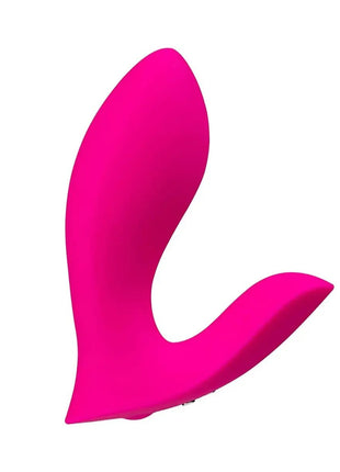 Lovense - Flexer App-Controlled Dual Stimulation Panty Vibrator (Pink)