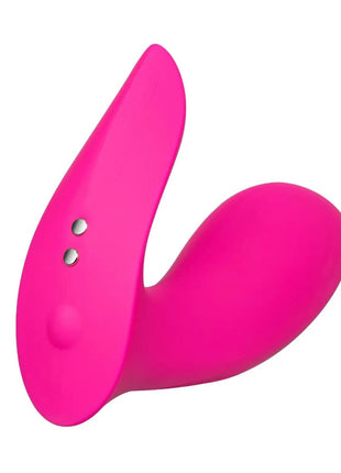 Lovense - Flexer App-Controlled Dual Stimulation Panty Vibrator (Pink)