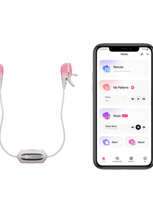 Lovense - Gemini App Controlled Vibrating Nipple Clamps