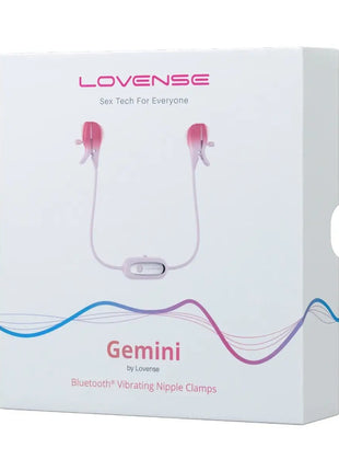Lovense - Gemini App Controlled Vibrating Nipple Clamps