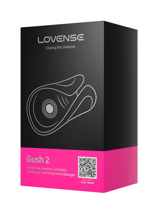Lovense - Gush 2 Remote-Controlled Oscillating Penis Massager