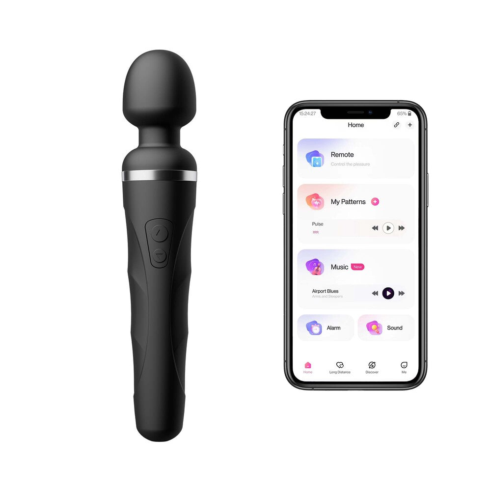 Lovense - Domi Wand 2 App-Controlled Super Powerful Vibrator Unprude Lovense - Domi Wand 2 App-Controlled Super Powerful Vibrator Unprude