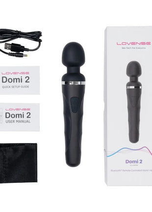Lovense - Domi Wand 2 App-Controlled Super Powerful Vibrator