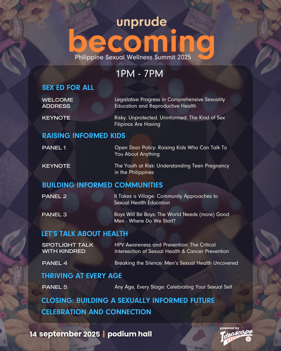 Becoming: Philippine Sexual Summit 2025 Live Coverage – Online Access