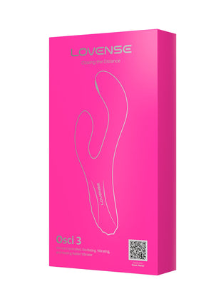 Lovense - Osci 3 App-Controlled Heating Rabbit Vibrator