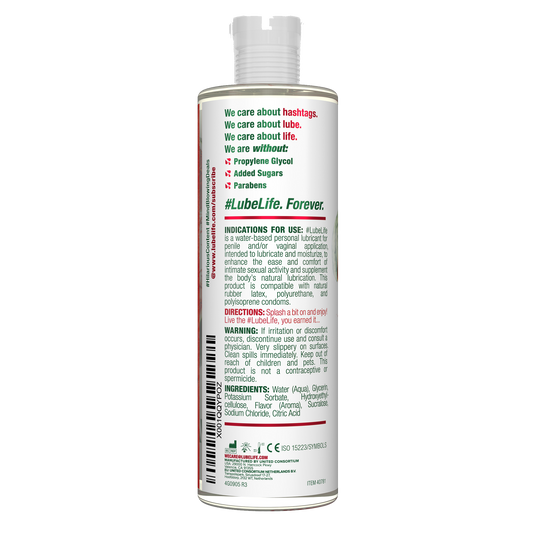#LubeLife  |  Watermelon Flavored Water-based Lubricant